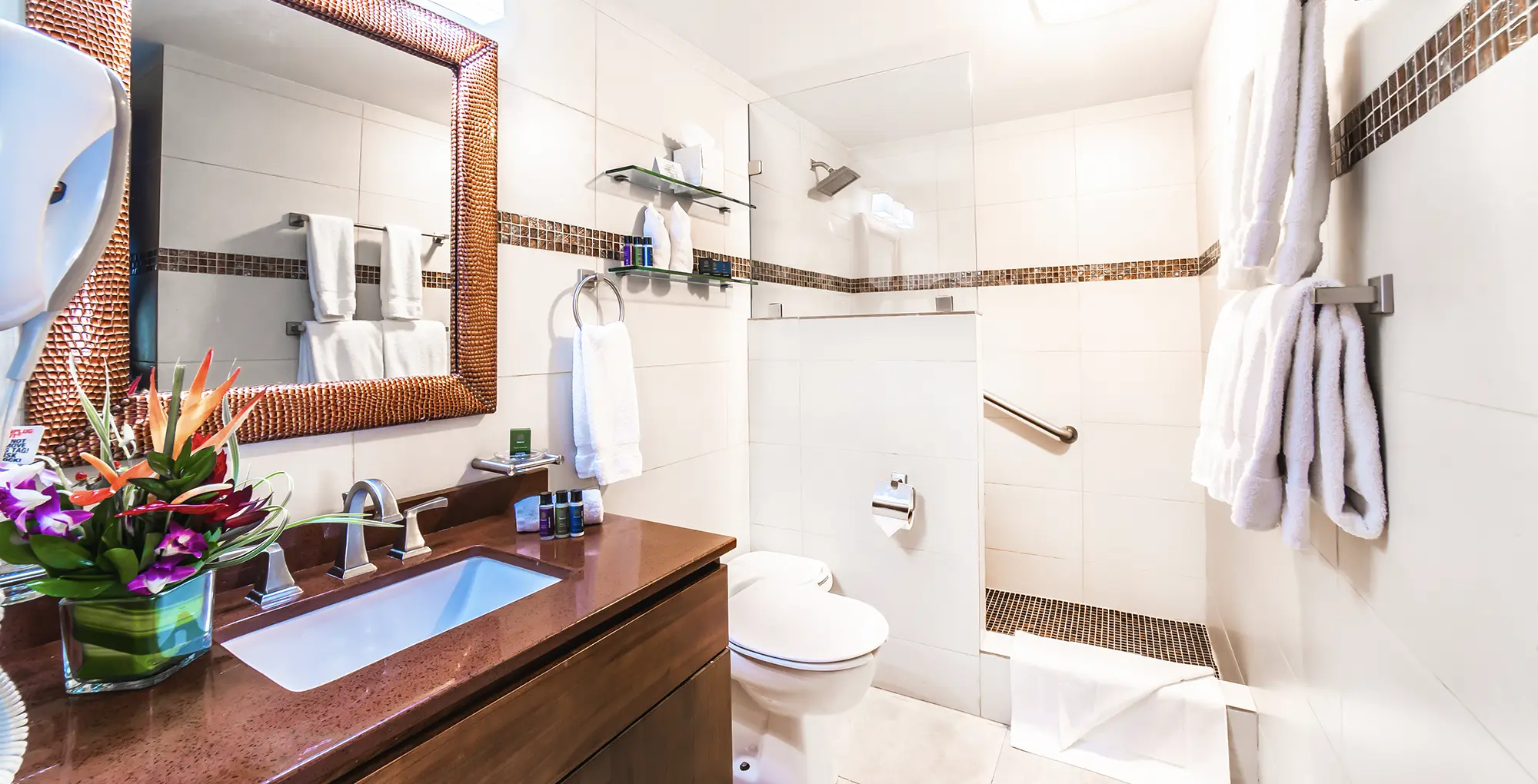 Deluxe Studio bathroom