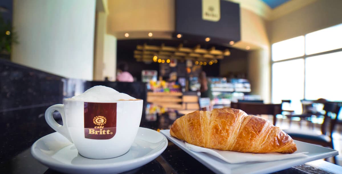 Café Britt coffee selection