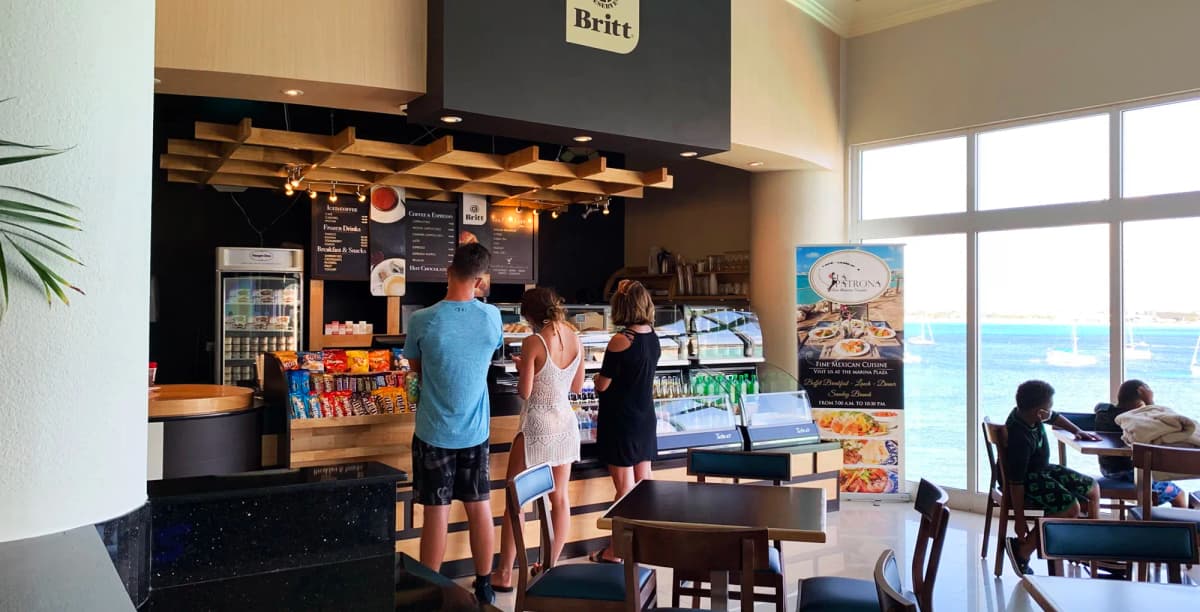 Café Britt pastries