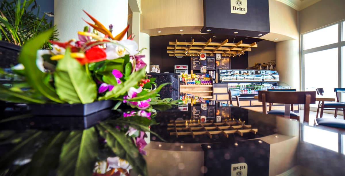 Café Britt interior